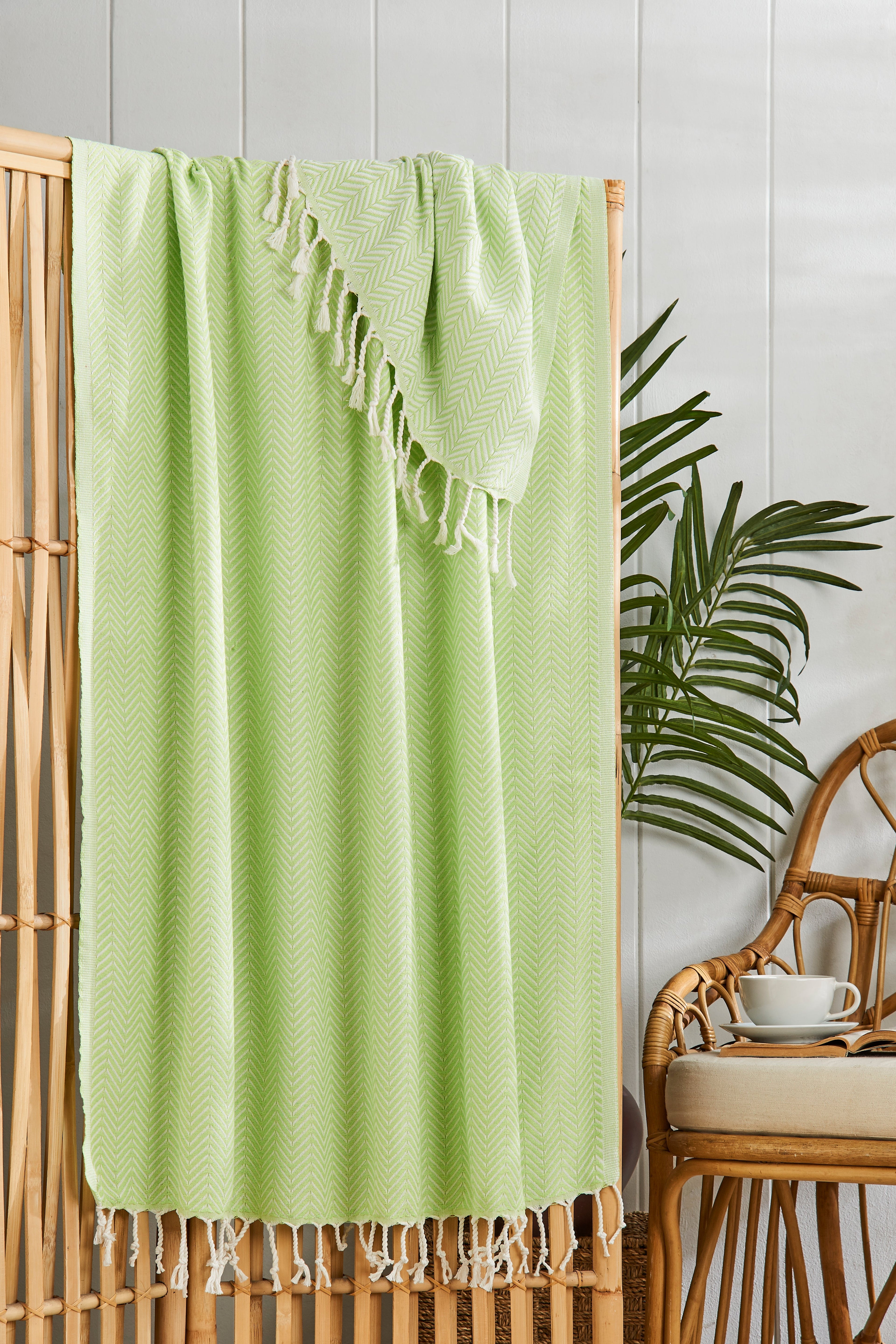 Fula Yeşil Peştamal 90x180 cm