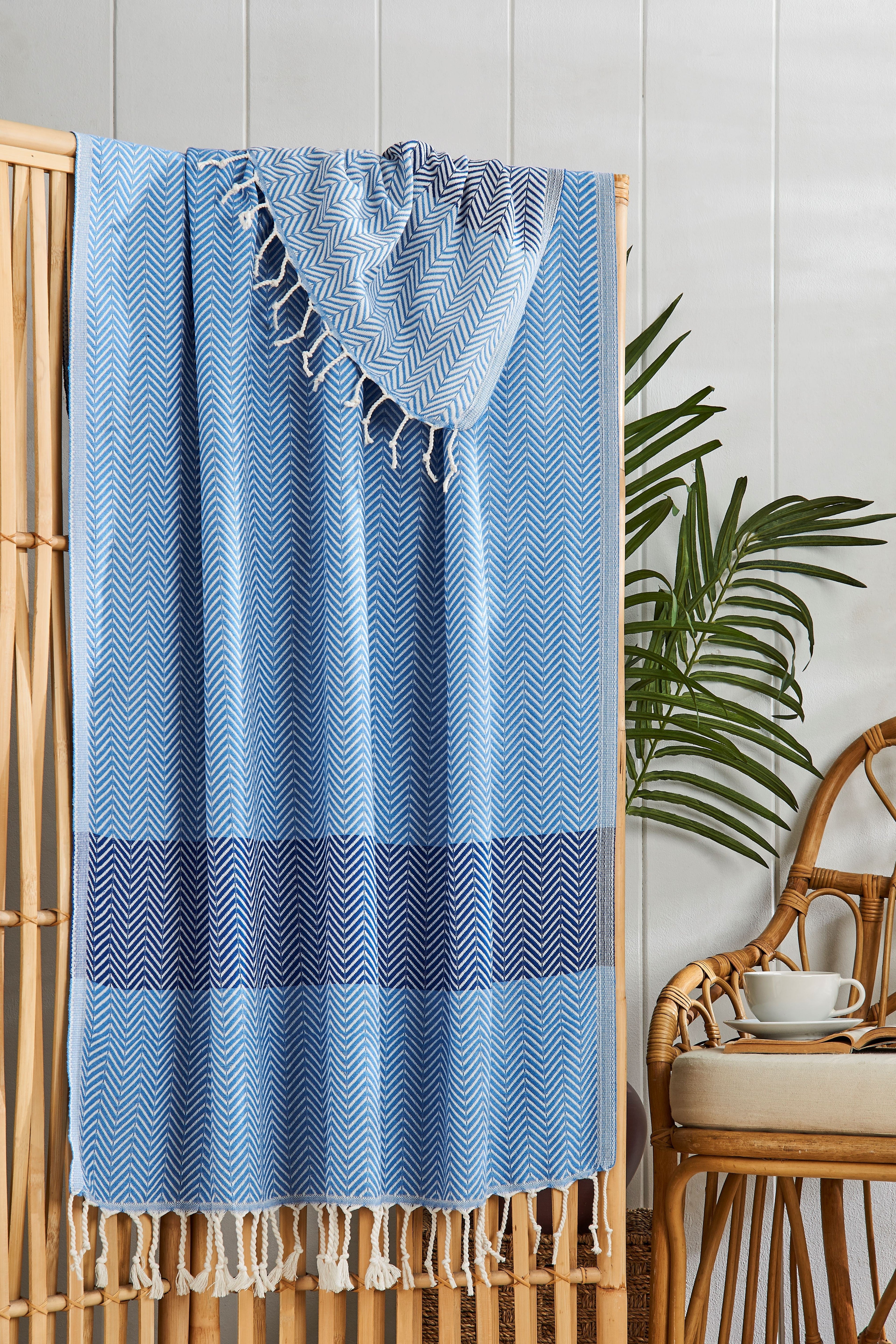 Alessa Mavi Peştamal 90x180 cm