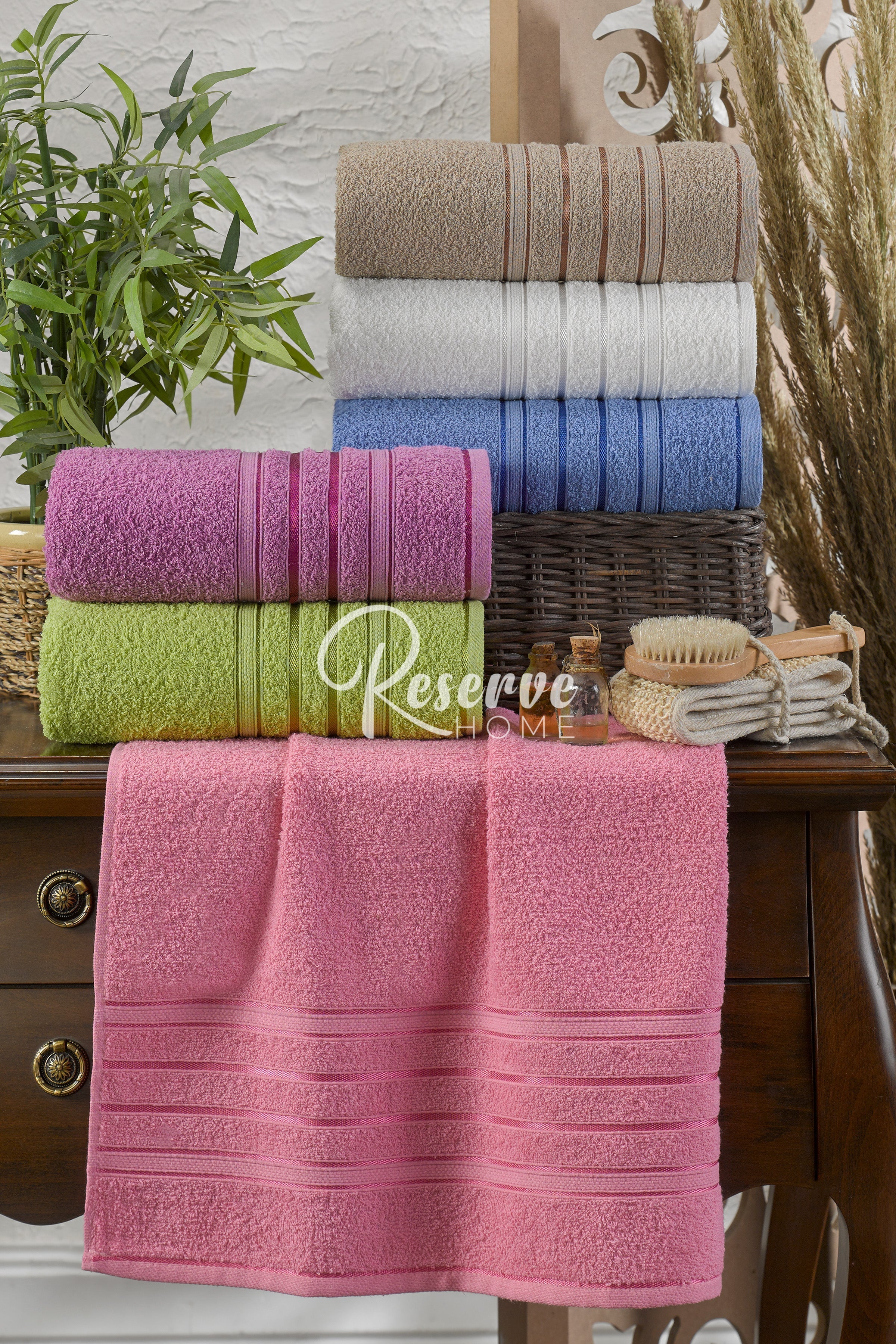 Rosa-Hobby 6’lı Yüz Havlusu