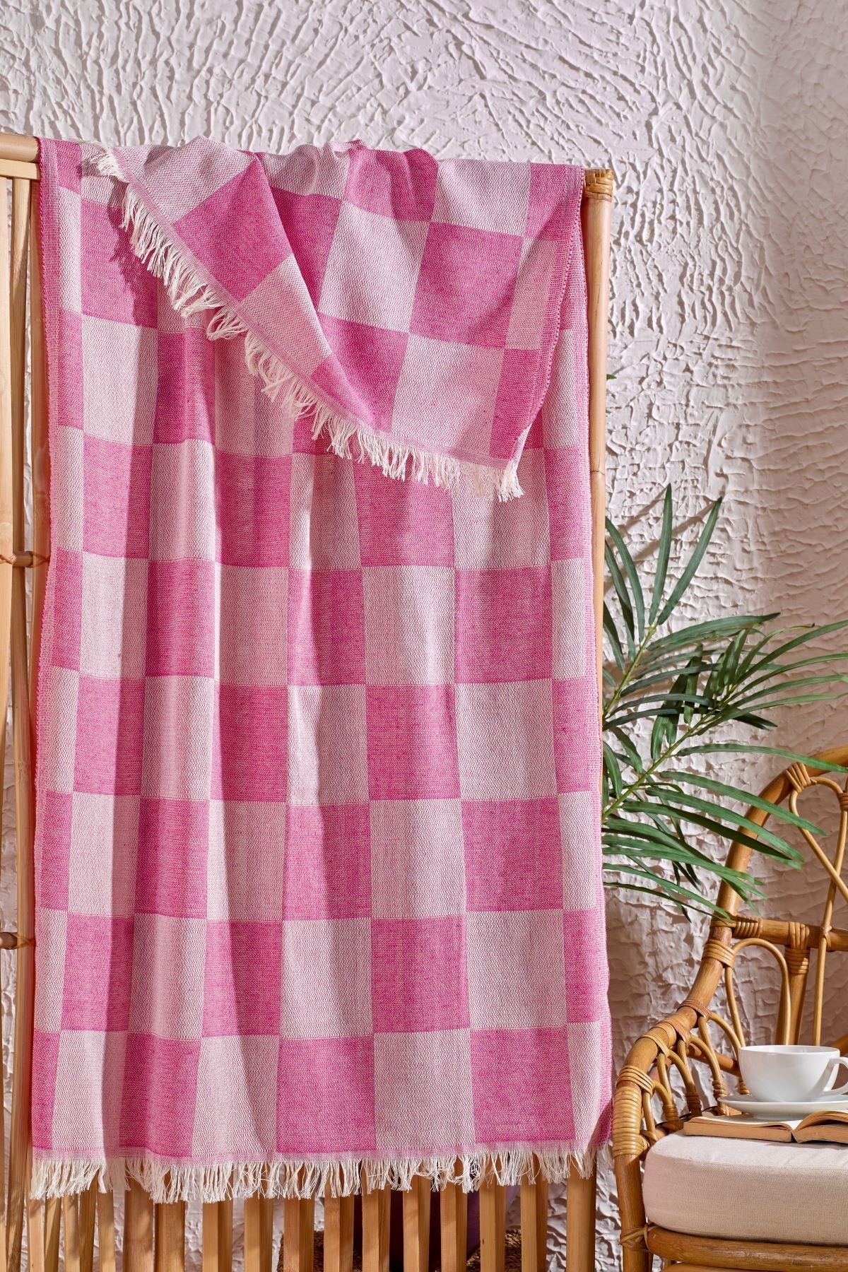 Dama Pembe Peştamal 90x160 cm