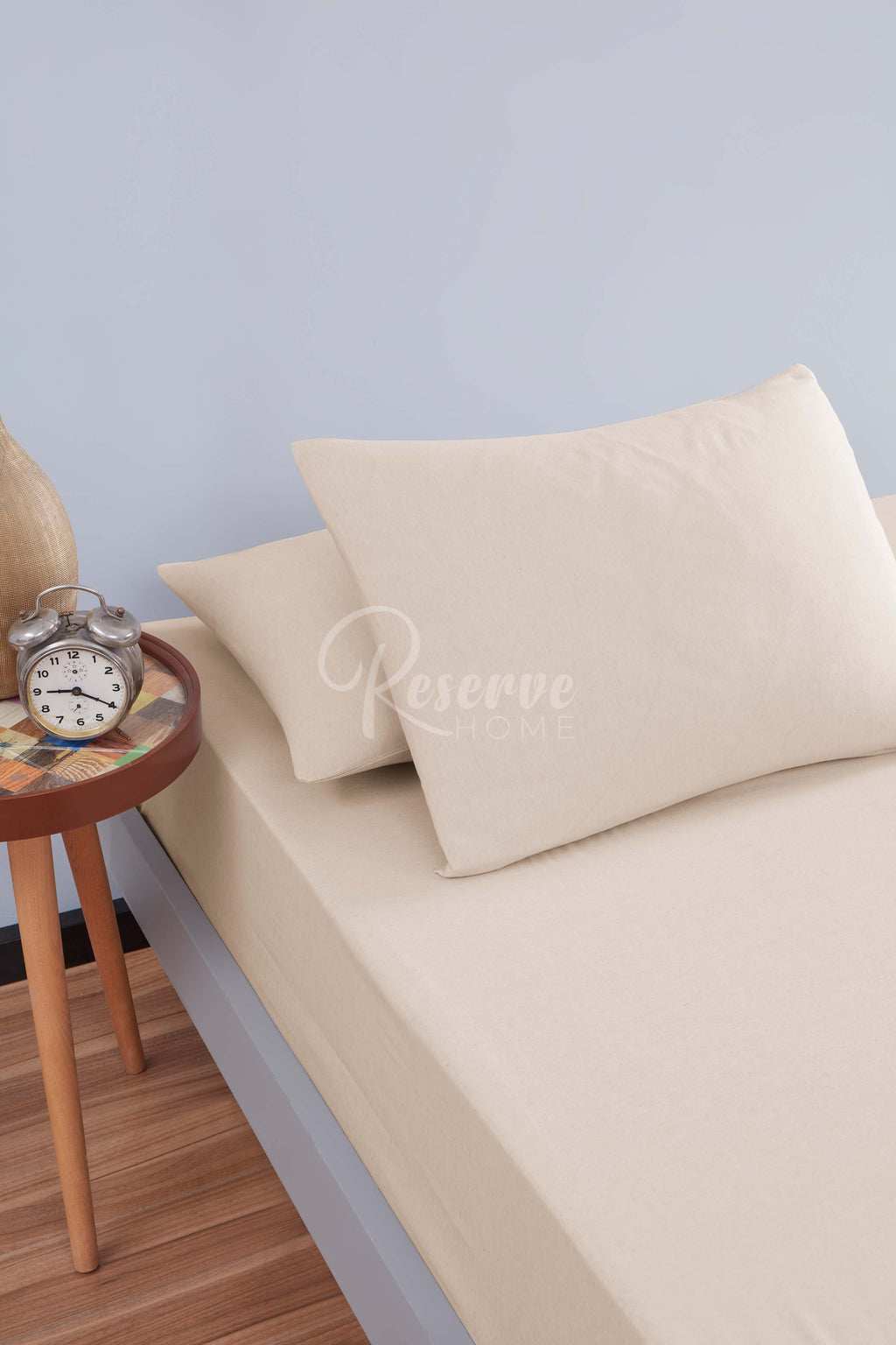 Vitale - 2'li Bej Yastık Kılıfı