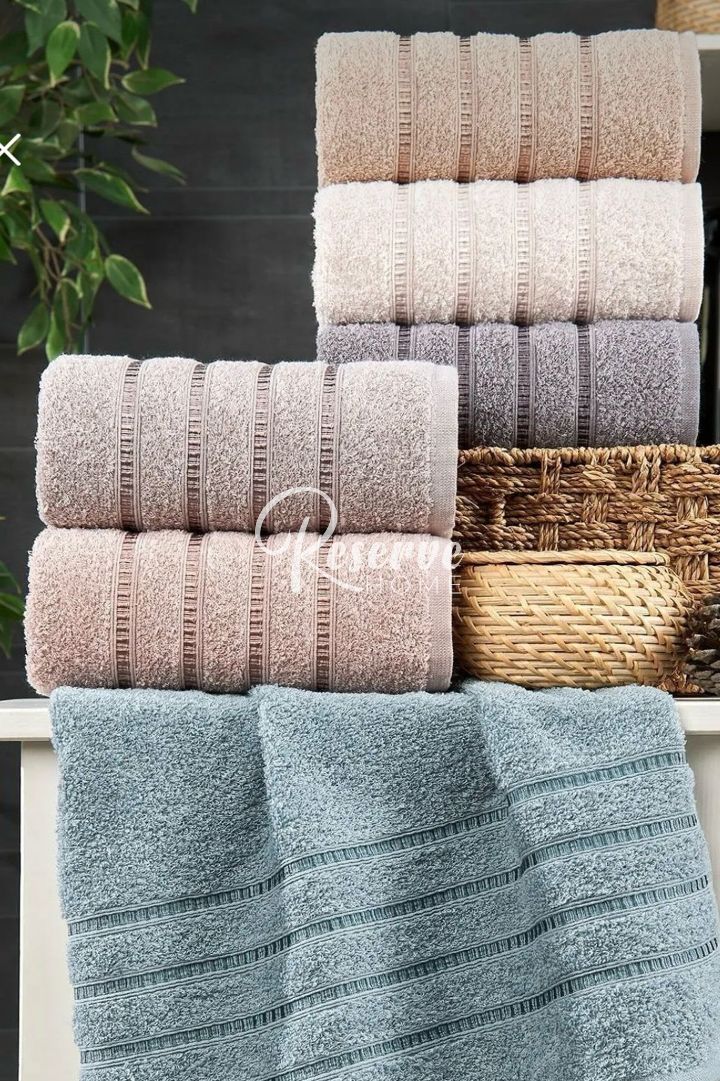 Valeri - Şenay 6'lı Yüz Havlu Seti