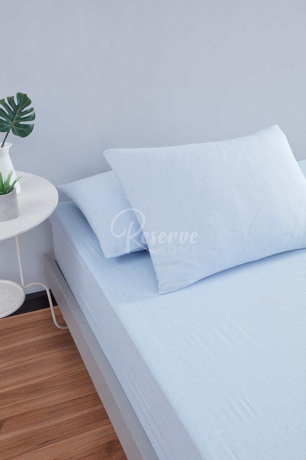 Carina - 2'li Buz Mavi Yastık Kılıfı